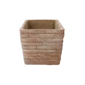 Macetero Latina Piedra Beige #12