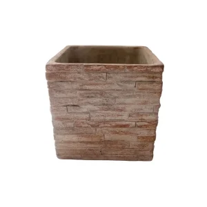 Macetero Latina Piedra Beige #15